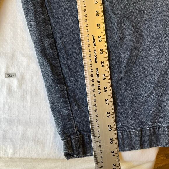 Coldwater Creek Women Capri Jeans size W18 Blue Mid Rise Stretch - Picture 3 of 11
